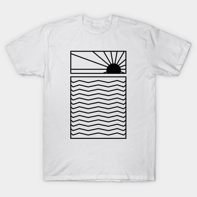 Sunset T-Shirt by ganola